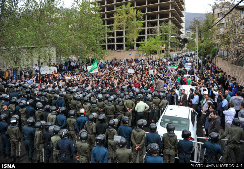 Iranians Stage Protest against Saudi Aggressive Moves