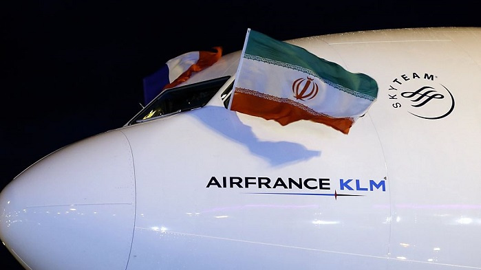 Air France Flight Lands in Iran after Eight Years