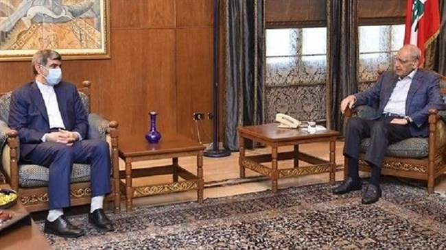 Iran’s ambassador meets Lebanese parliament speaker