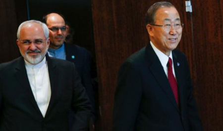 Zarif Wrote a Letter to Ban-Ki Moon