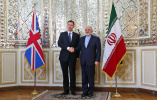 دیدار وزیر خارجه انگلیس با ظریف