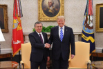 دیدار رهبران آمریکا و ازبکستان پس از ١٦ سال 