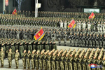نمایش قدرت کره شمالی در رژه نظامی