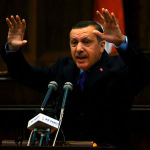 اردوغان شیپور جنگ را می نوازد