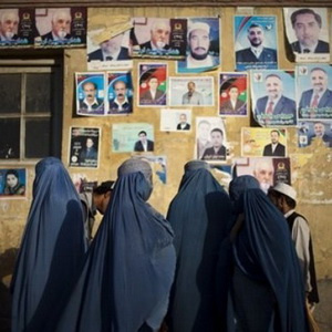 درگیری در جریان مناظره تلویزیونی نامزدهای افغان