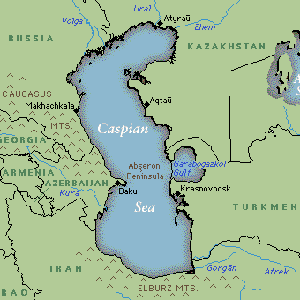 مطامع ایران در دریای خزر و آذربایجان