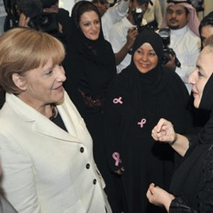 آنگلا مرکل الگوى زنان حسرت به دل عربستان 