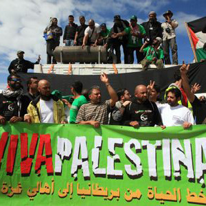کاروان دیگری در راه است: زنده باد فلسطین