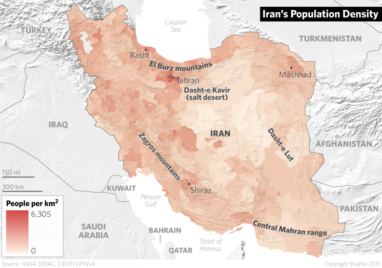 جغرافیای ایران، سدی در برابر تجاوز خارجی