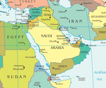 خزان خاورمیانه در  بهار عربی