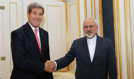 دیدار دوجانبه وزیران خارجه ایران و آمریکا برای اولین بار