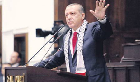 سر و دست شکستن های اردوغان برای فلسطین برای چیست؟