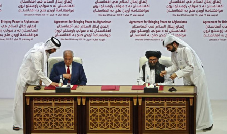 امضای توافق صلح به معنای پایان دادن به مناسبات تهران و طالبان نیست