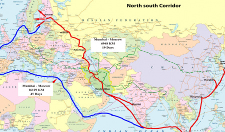 انسداد کانال سوئز فرصتی برای تقویت کریدور شمال- جنوب