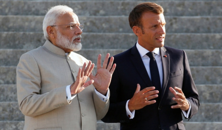 اختلاف زیردریایی ها فرانسه را به هند نزدیک می کند