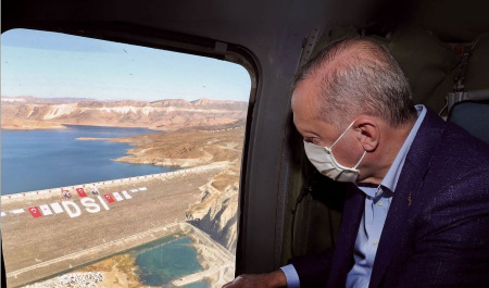 اردوغان و سدسازی های ترکیه، عامل اصلی کم آبی و دشمن محیط زیست ایران