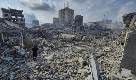 کارزار شکست خورده ی بمباران غزه